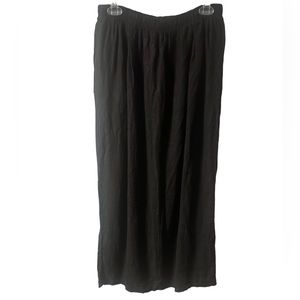 Marc ware linen skirt with pockets back slit size M GUC